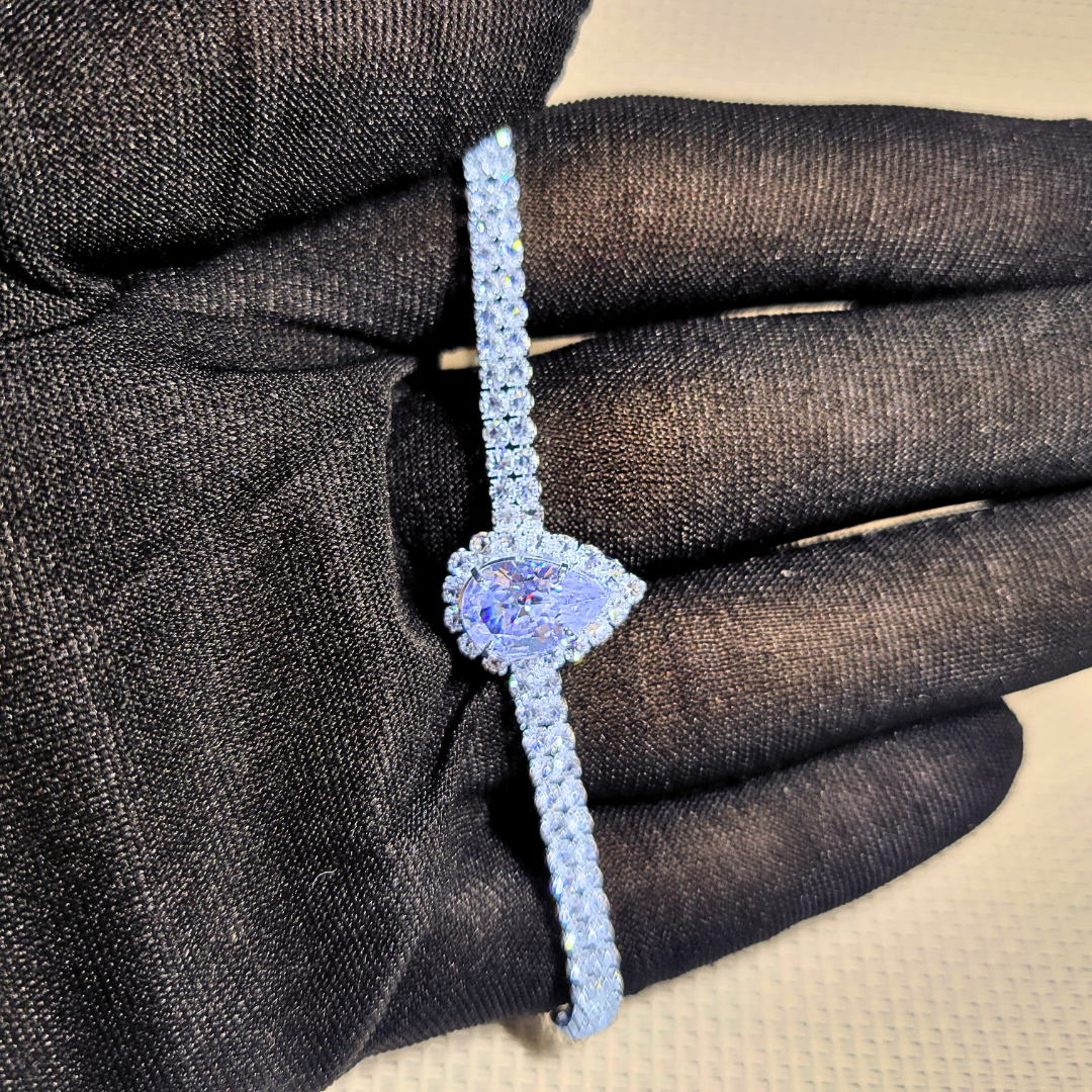 Luxury Crystal Teardrop Bracelet