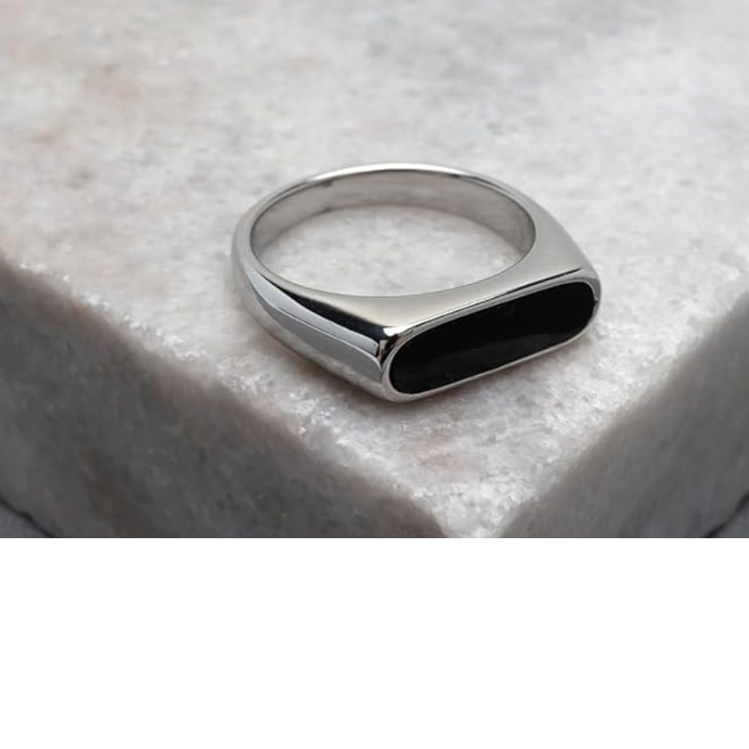 Italian Shell Ring - Silver