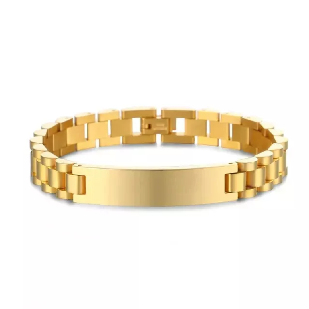 Custom name Chainlink bracelet for men and women