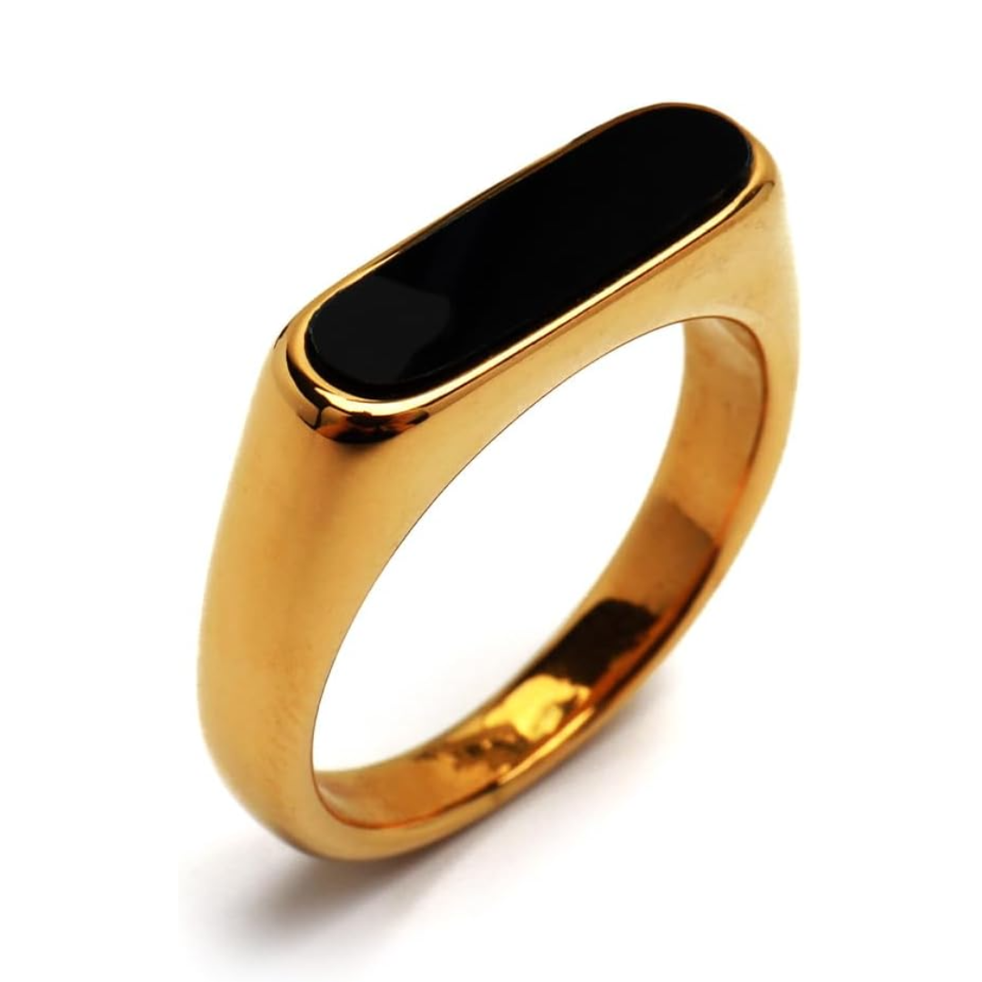 Italian Shell Ring - Golden