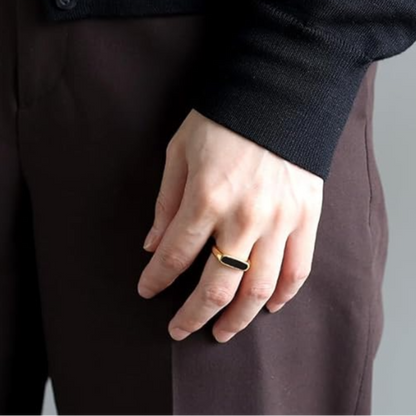Italian Shell Ring - Golden