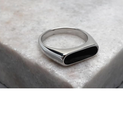 Italian Shell Ring - Silver