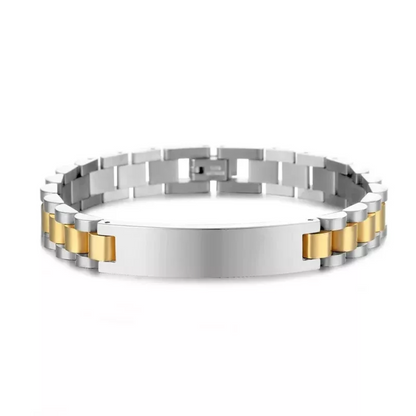 Custom name Chainlink bracelet for men and women