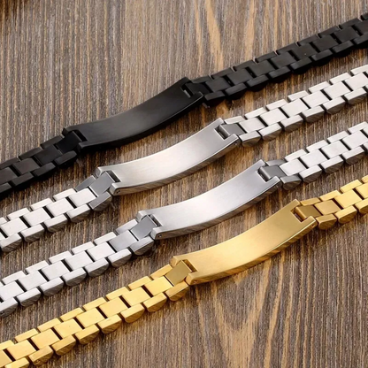Custom name Chainlink bracelet for men and women