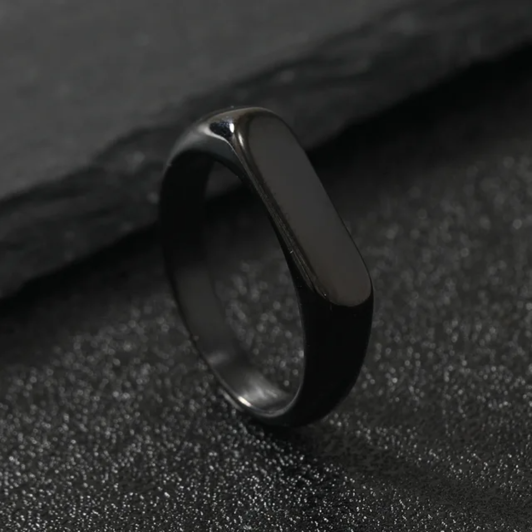 Italian Ring - Black