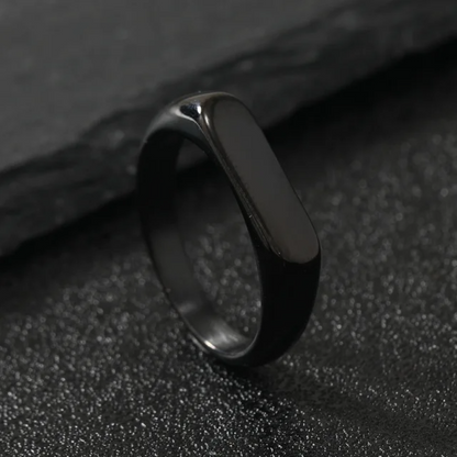 Italian Ring - Black